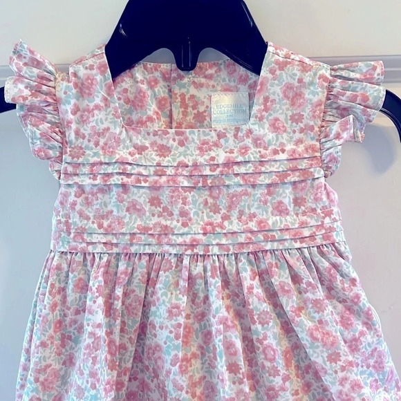 Edfehill Collection 3 M Baby Girl English Tea Pink Floral Dress w/ bloomers NWT - Picture 4 of 15